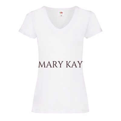 MARY KAY T-SHIRT V-NECK BLACK FONT Thumbnail
