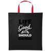 Varsity cotton shopper short handle Thumbnail