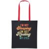 Varsity cotton shopper long handle Thumbnail