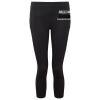 Women's TriDri® recycled performance leggings 3/4 length Thumbnail