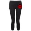 Women's TriDri® recycled performance leggings 3/4 length Thumbnail