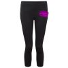 Women's TriDri® recycled performance leggings 3/4 length Thumbnail