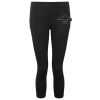 Women's TriDri® recycled performance leggings 3/4 length Thumbnail