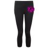 Women's TriDri® recycled performance leggings 3/4 length Thumbnail