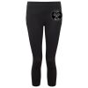 Women's TriDri® recycled performance leggings 3/4 length Thumbnail