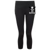 Women's TriDri® recycled performance leggings 3/4 length Thumbnail