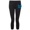 Women's TriDri® recycled performance leggings 3/4 length Thumbnail
