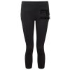 Women's TriDri® recycled performance leggings 3/4 length Thumbnail