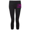 Women's TriDri® recycled performance leggings 3/4 length Thumbnail