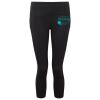 Women's TriDri® recycled performance leggings 3/4 length Thumbnail