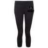 Women's TriDri® recycled performance leggings 3/4 length Thumbnail