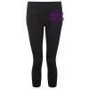 Women's TriDri® recycled performance leggings 3/4 length Thumbnail