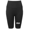 Women’s TriDri® ribbed seamless '3D Fit' cycle shorts Thumbnail