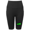 Women’s TriDri® ribbed seamless '3D Fit' cycle shorts Thumbnail