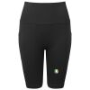 Women’s TriDri® ribbed seamless '3D Fit' cycle shorts Thumbnail