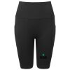 Women’s TriDri® ribbed seamless '3D Fit' cycle shorts Thumbnail
