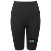 Women’s TriDri® ribbed seamless '3D Fit' cycle shorts Thumbnail