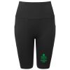 Women’s TriDri® ribbed seamless '3D Fit' cycle shorts Thumbnail