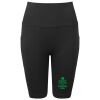 Women’s TriDri® ribbed seamless '3D Fit' cycle shorts Thumbnail