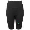 Women’s TriDri® ribbed seamless '3D Fit' cycle shorts Thumbnail