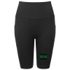 Women’s TriDri® ribbed seamless '3D Fit' cycle shorts Thumbnail