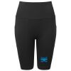 Women’s TriDri® ribbed seamless '3D Fit' cycle shorts Thumbnail