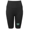 Women’s TriDri® ribbed seamless '3D Fit' cycle shorts Thumbnail