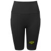 Women’s TriDri® ribbed seamless '3D Fit' cycle shorts Thumbnail