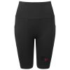 Women’s TriDri® ribbed seamless '3D Fit' cycle shorts Thumbnail