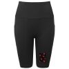 Women’s TriDri® ribbed seamless '3D Fit' cycle shorts Thumbnail