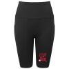 Women’s TriDri® ribbed seamless '3D Fit' cycle shorts Thumbnail