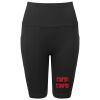 Women’s TriDri® ribbed seamless '3D Fit' cycle shorts Thumbnail