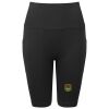 Women’s TriDri® ribbed seamless '3D Fit' cycle shorts Thumbnail
