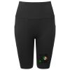 Women’s TriDri® ribbed seamless '3D Fit' cycle shorts Thumbnail