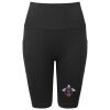 Women’s TriDri® ribbed seamless '3D Fit' cycle shorts Thumbnail
