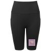 Women’s TriDri® ribbed seamless '3D Fit' cycle shorts Thumbnail