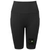 Women’s TriDri® ribbed seamless '3D Fit' cycle shorts Thumbnail