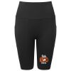 Women’s TriDri® ribbed seamless '3D Fit' cycle shorts Thumbnail