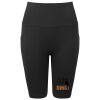 Women’s TriDri® ribbed seamless '3D Fit' cycle shorts Thumbnail
