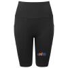 Women’s TriDri® ribbed seamless '3D Fit' cycle shorts Thumbnail