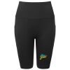 Women’s TriDri® ribbed seamless '3D Fit' cycle shorts Thumbnail
