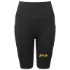 Women’s TriDri® ribbed seamless '3D Fit' cycle shorts Thumbnail