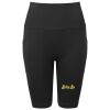 Women’s TriDri® ribbed seamless '3D Fit' cycle shorts Thumbnail