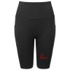 Women’s TriDri® ribbed seamless '3D Fit' cycle shorts Thumbnail