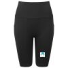 Women’s TriDri® ribbed seamless '3D Fit' cycle shorts Thumbnail