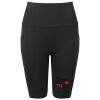 Women’s TriDri® ribbed seamless '3D Fit' cycle shorts Thumbnail