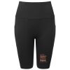 Women’s TriDri® ribbed seamless '3D Fit' cycle shorts Thumbnail