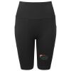 Women’s TriDri® ribbed seamless '3D Fit' cycle shorts Thumbnail