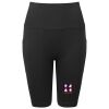 Women’s TriDri® ribbed seamless '3D Fit' cycle shorts Thumbnail