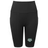 Women’s TriDri® ribbed seamless '3D Fit' cycle shorts Thumbnail